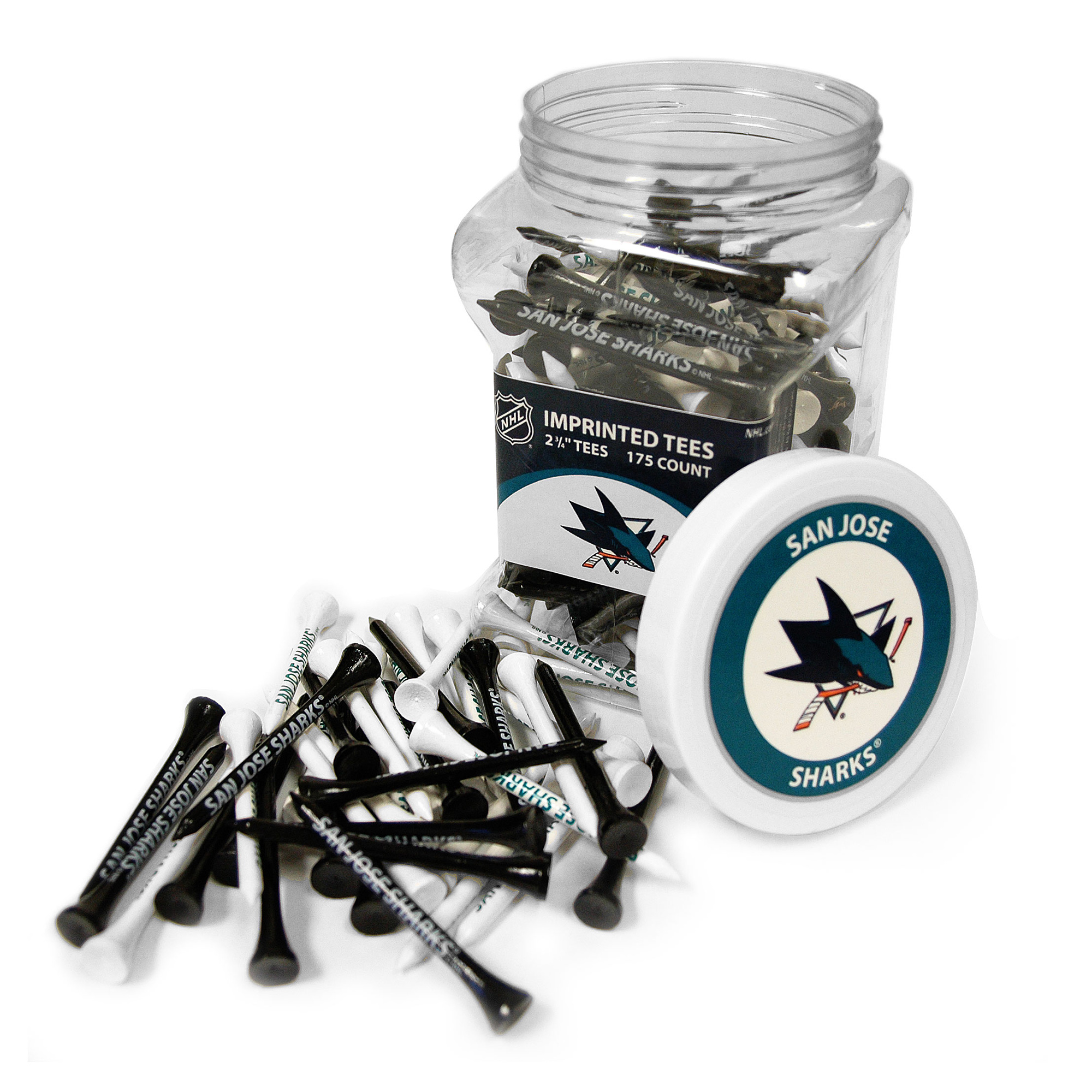 San Jose Sharks Jar of 175 Tees