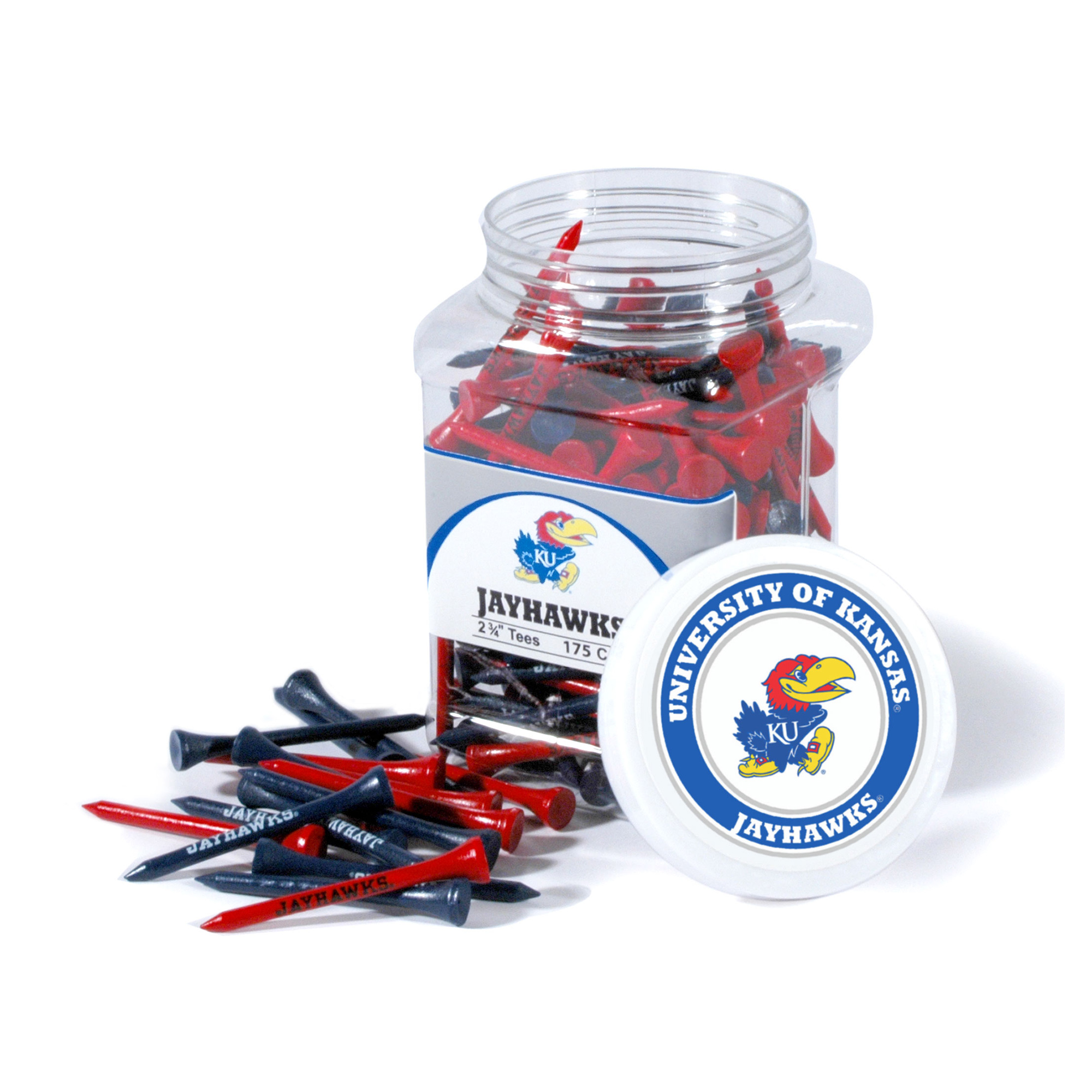 Kansas Jayhawks Jar of 175 Tees