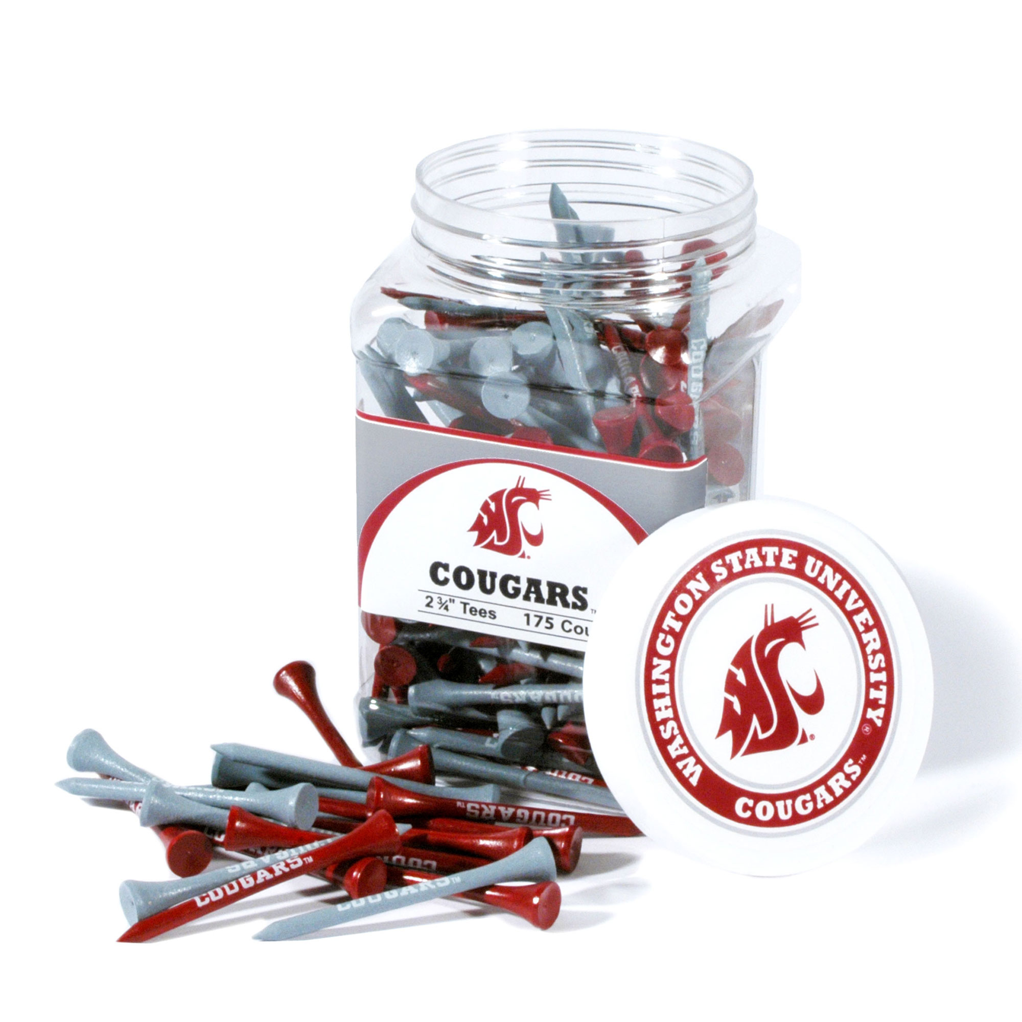 Washington State Cougars Jar of 175 Tees