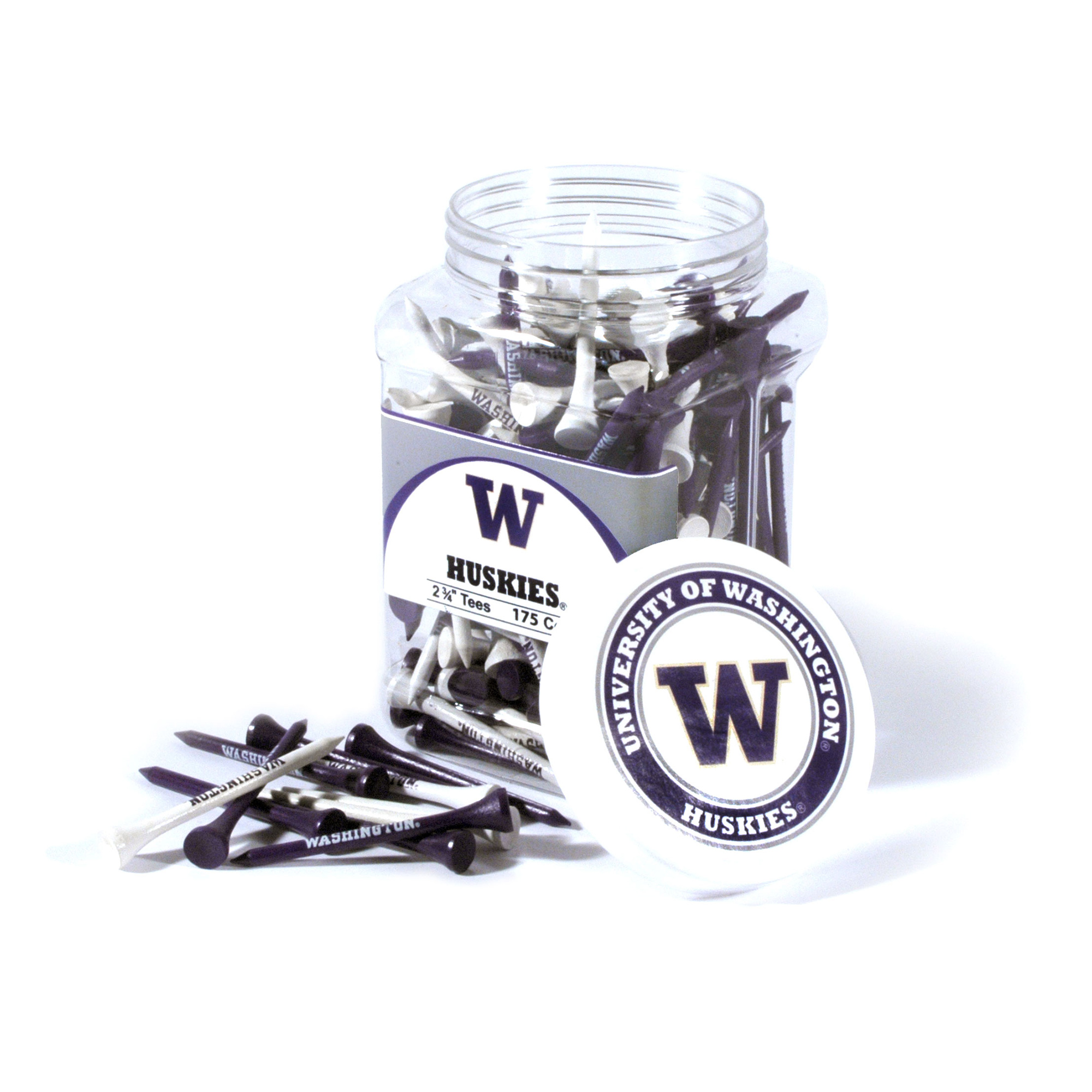 Washington Huskies Jar of 175 Tees