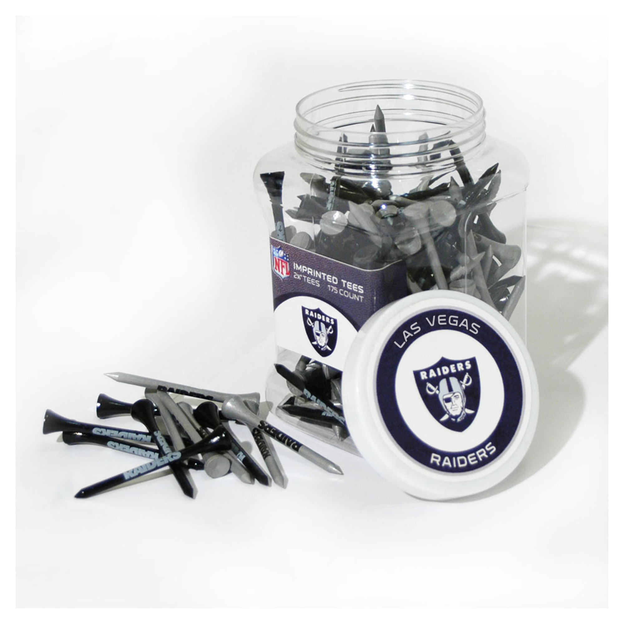 Las Vegas Raiders Jar of 175 Tees