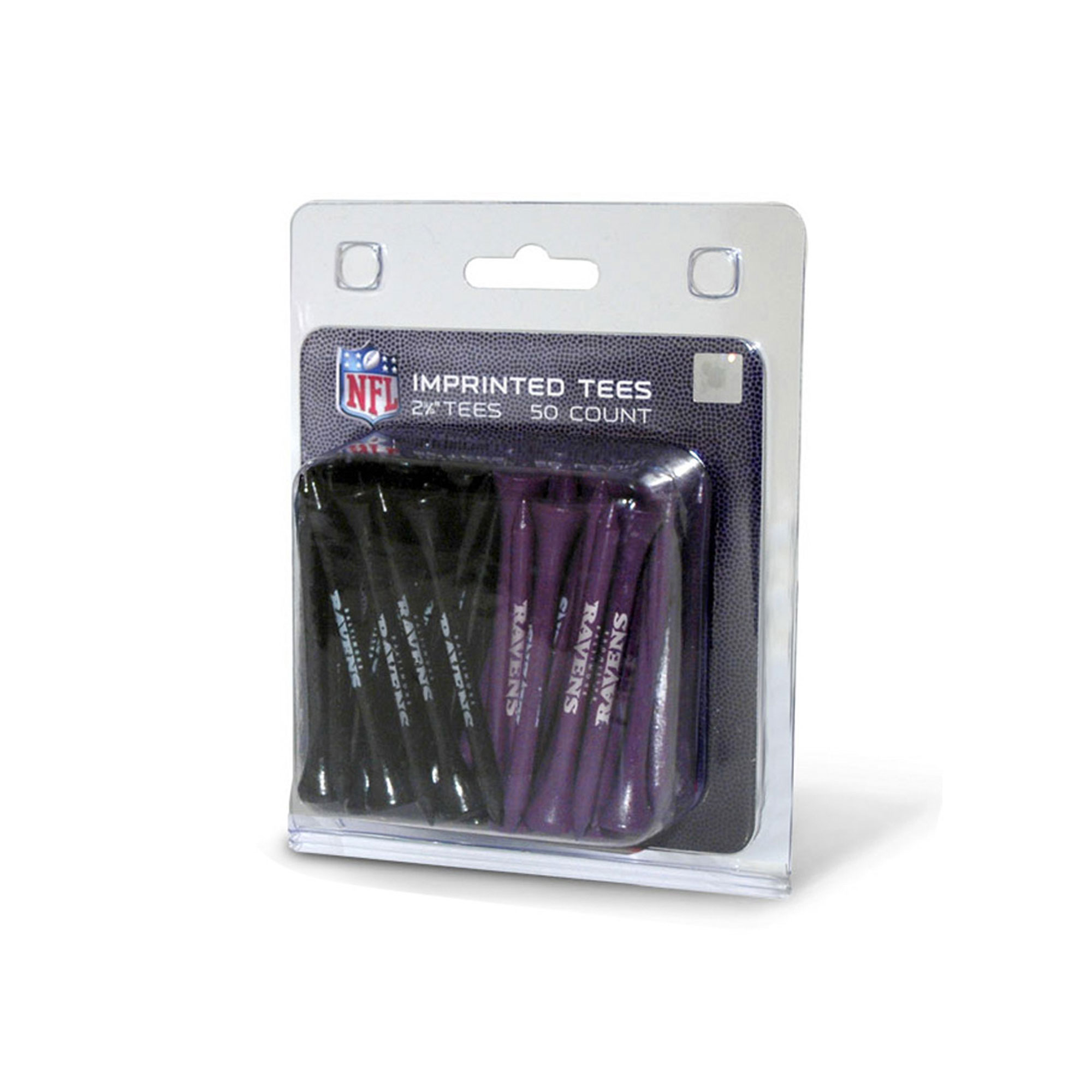 Baltimore Ravens 50-Pack Golf Tee Set Baltimore Ravens 50-Pack Golf Tee Set