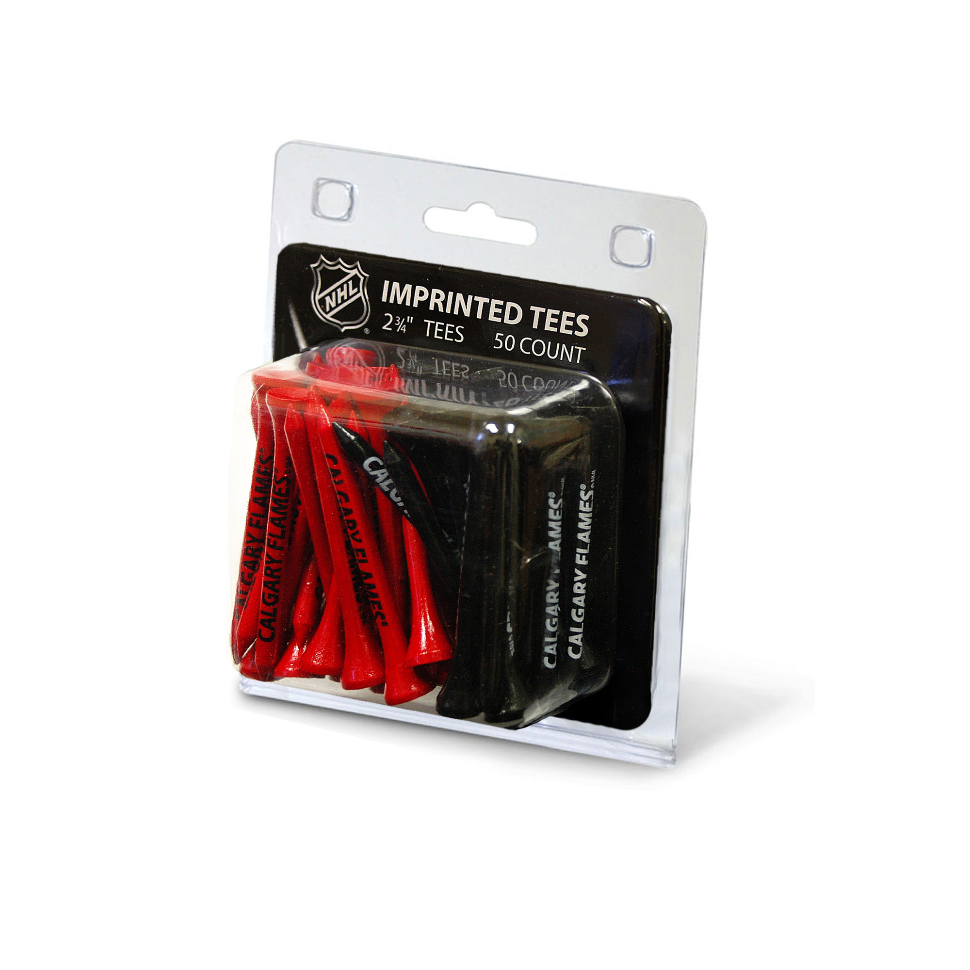 Calgary Flames 50-Pack Golf Tee Set Calgary Flames 50-Pack Golf Tee Set