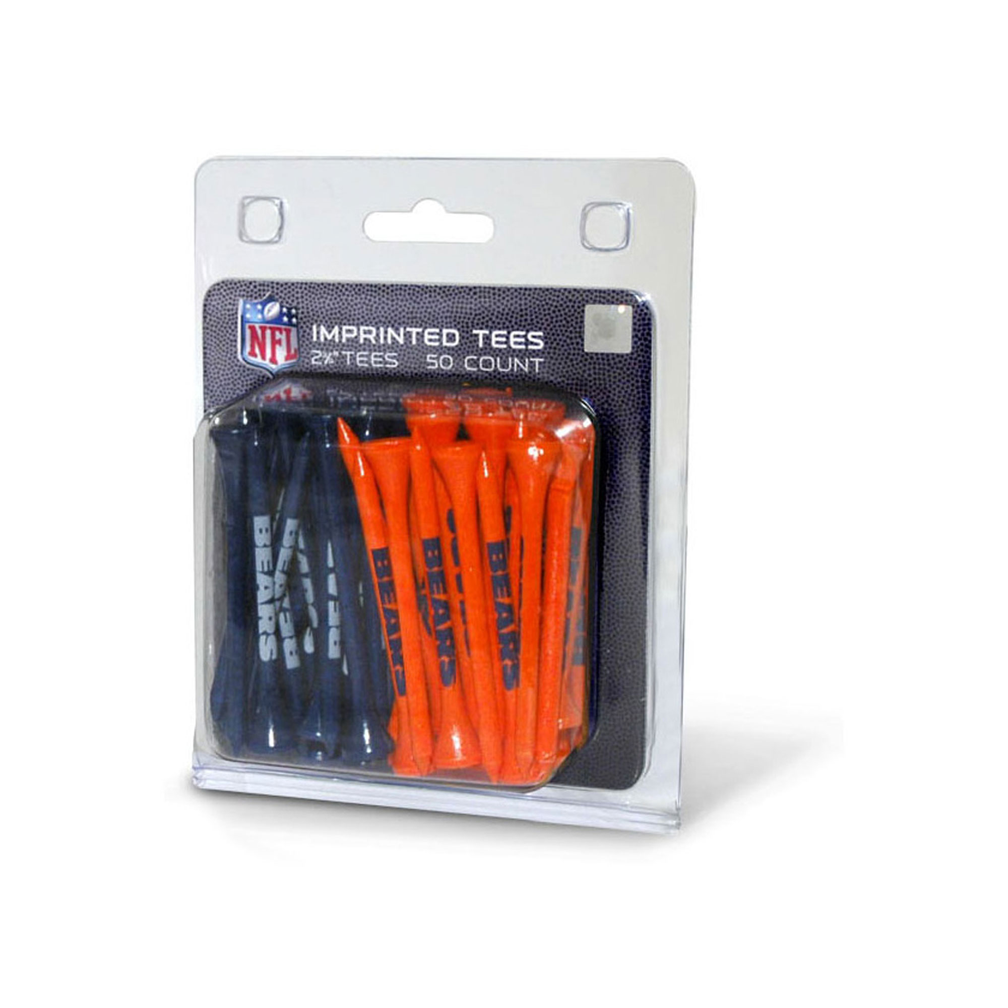 Chicago Bears 50-Pack Golf Tee Set