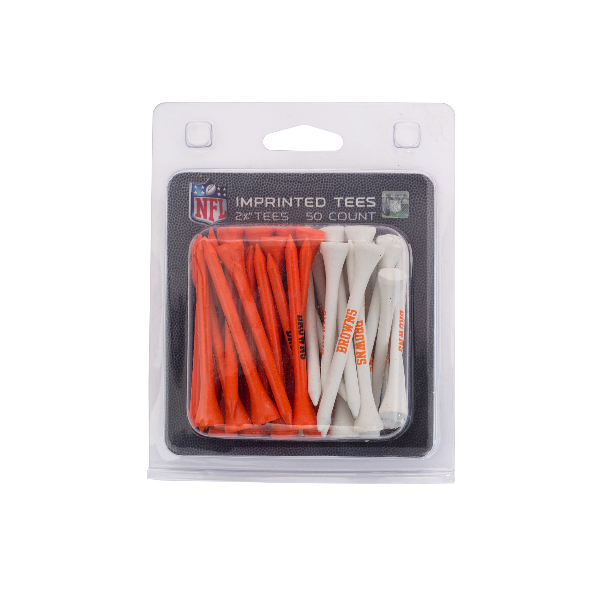 Cleveland Browns 50-Pack Golf Tee Set