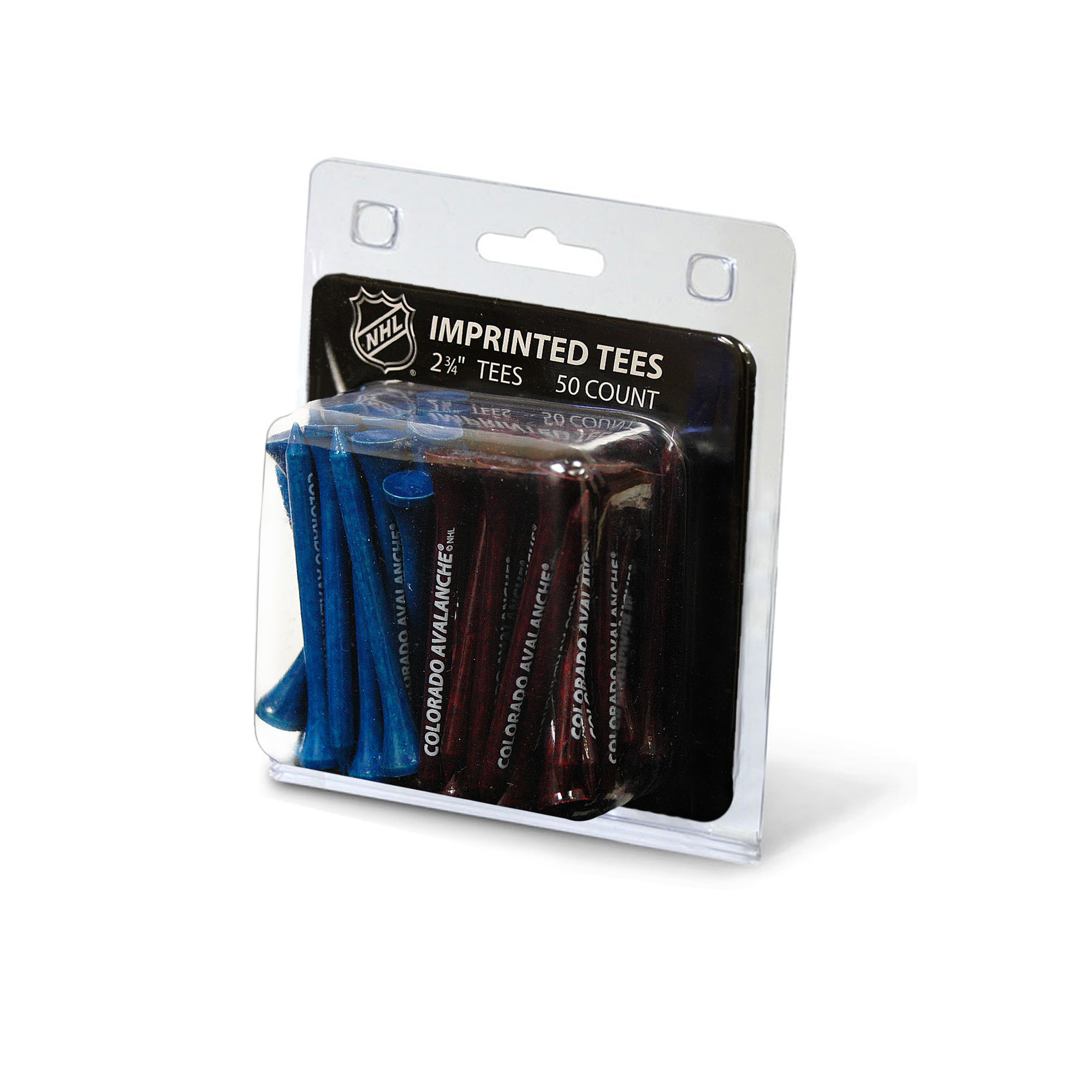 Colorado Avalanche 50-Pack Golf Tee Set