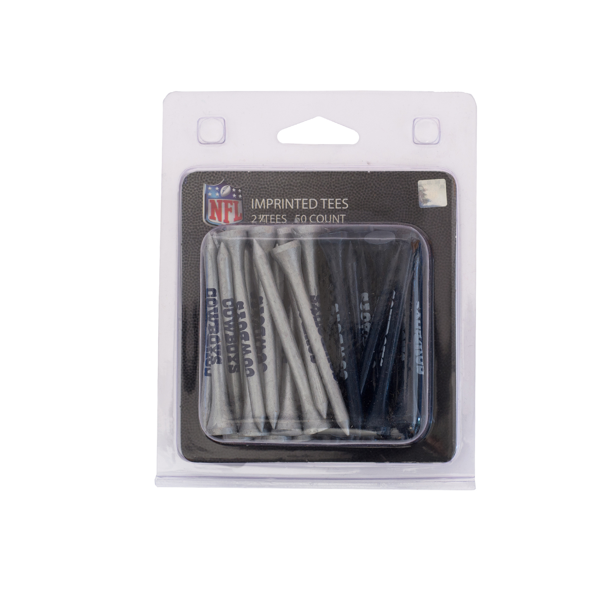 Dallas Cowboys 50-Pack Golf Tee Set
