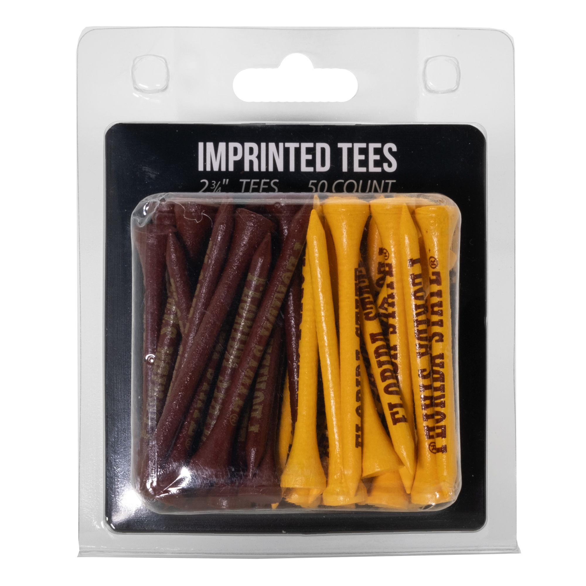 Florida State Seminoles 50-Pack Golf Tee Set