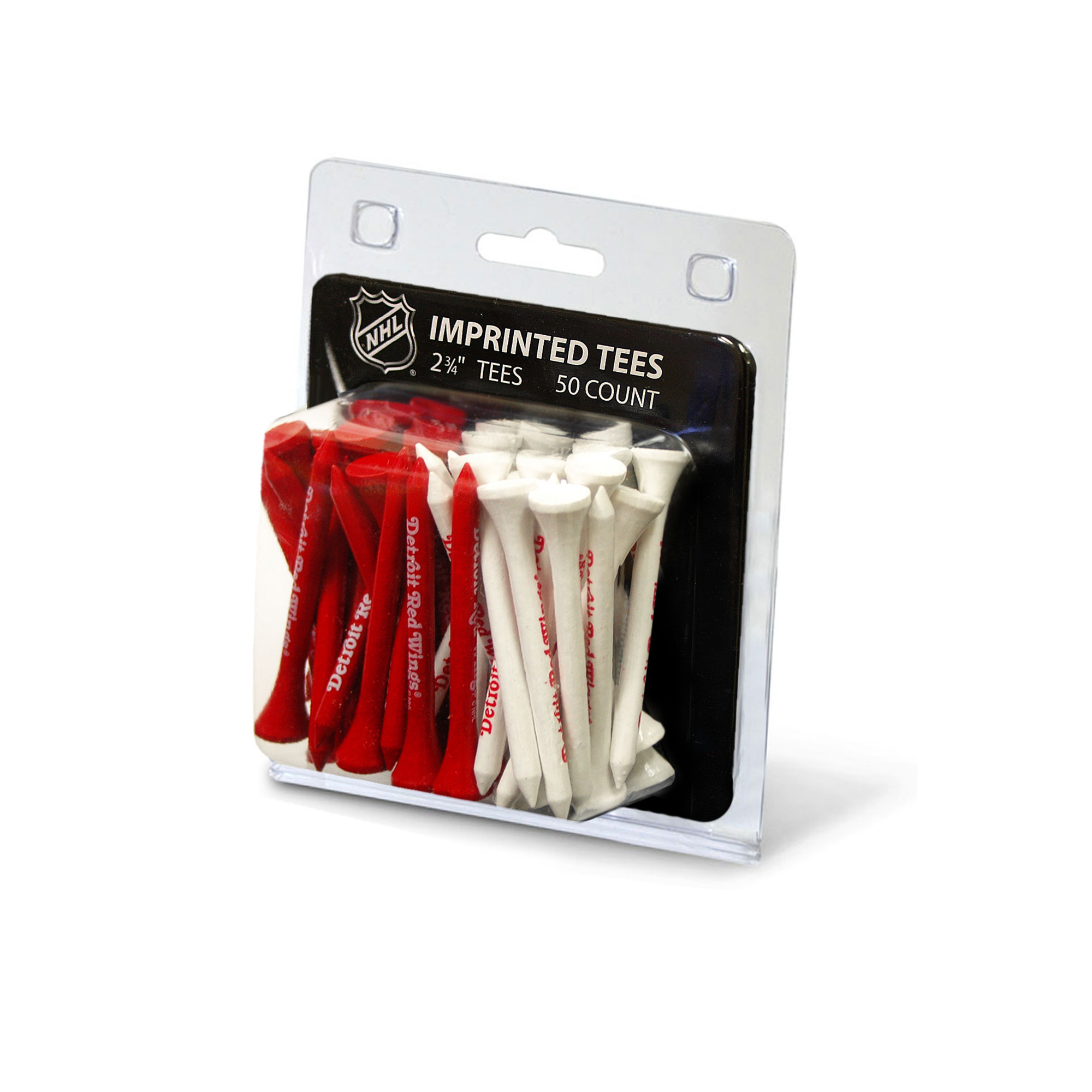 Detroit Red Wings 50-Pack Golf Tee Set