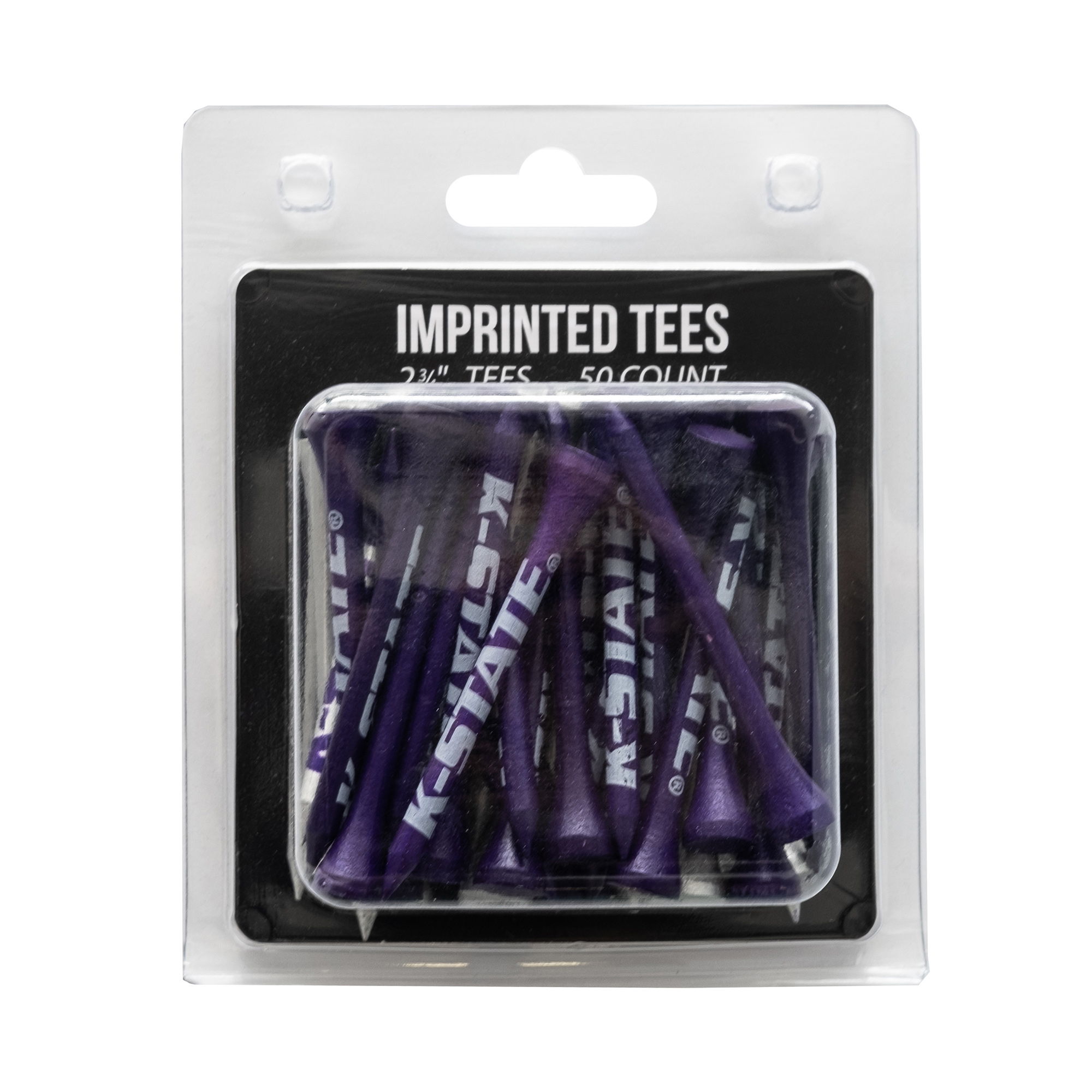 Kansas State Wildcats 50-Pack Golf Tee Set