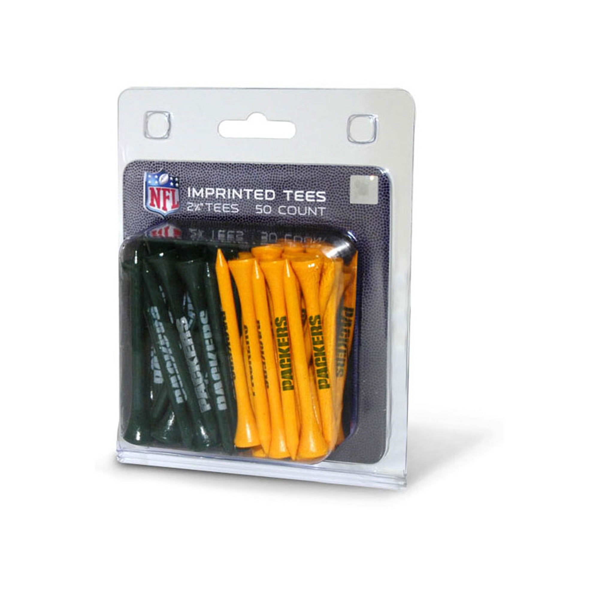 Green Bay Packers 50-Pack Golf Tee Set