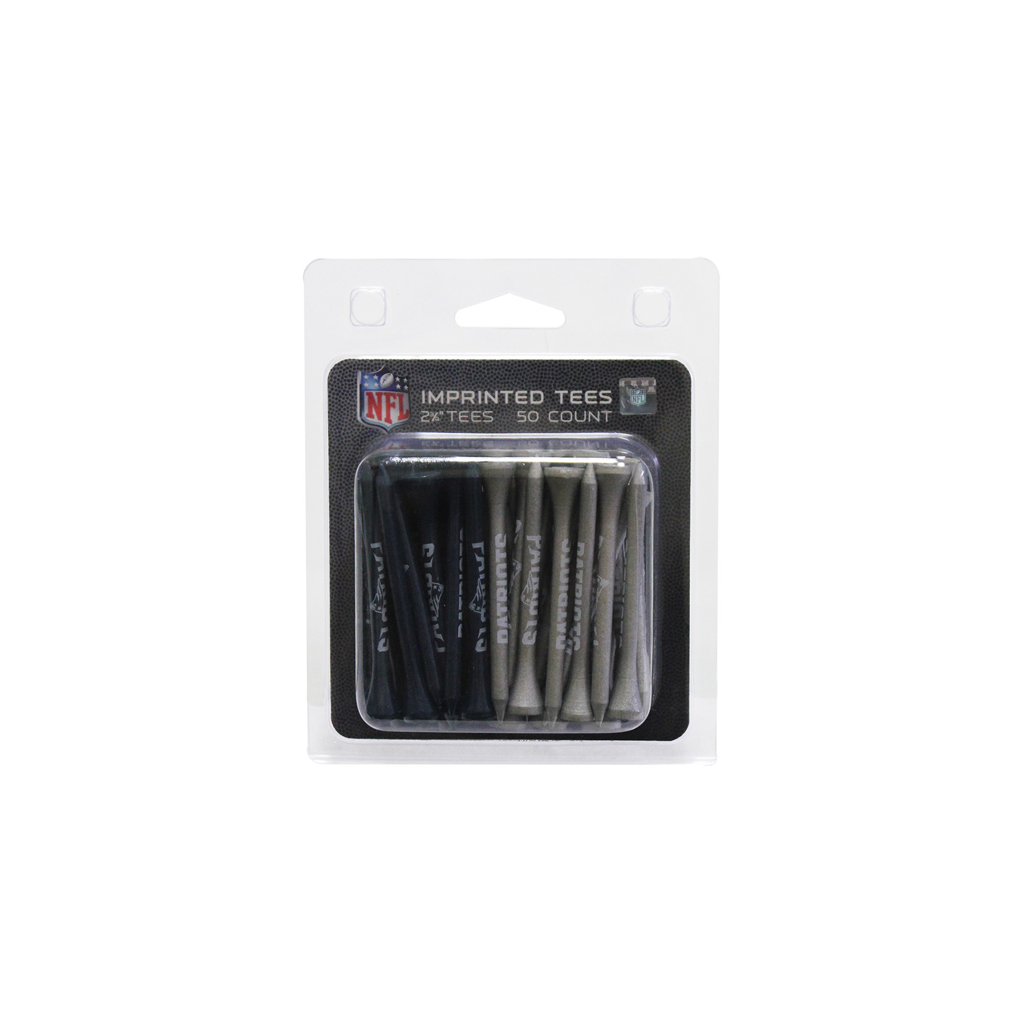 New England Patriots 50-Pack Golf Tee Set