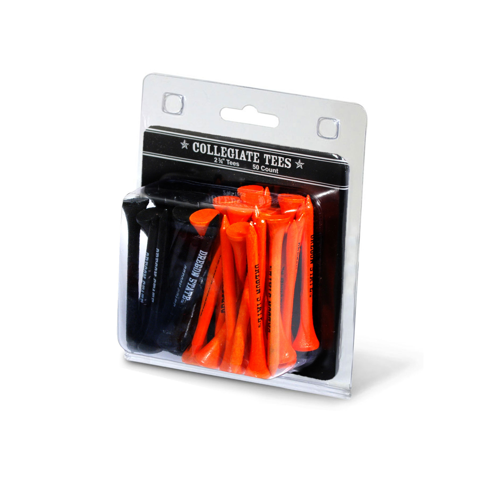 Oregon State Beavers 50-Pack Golf Tee Set