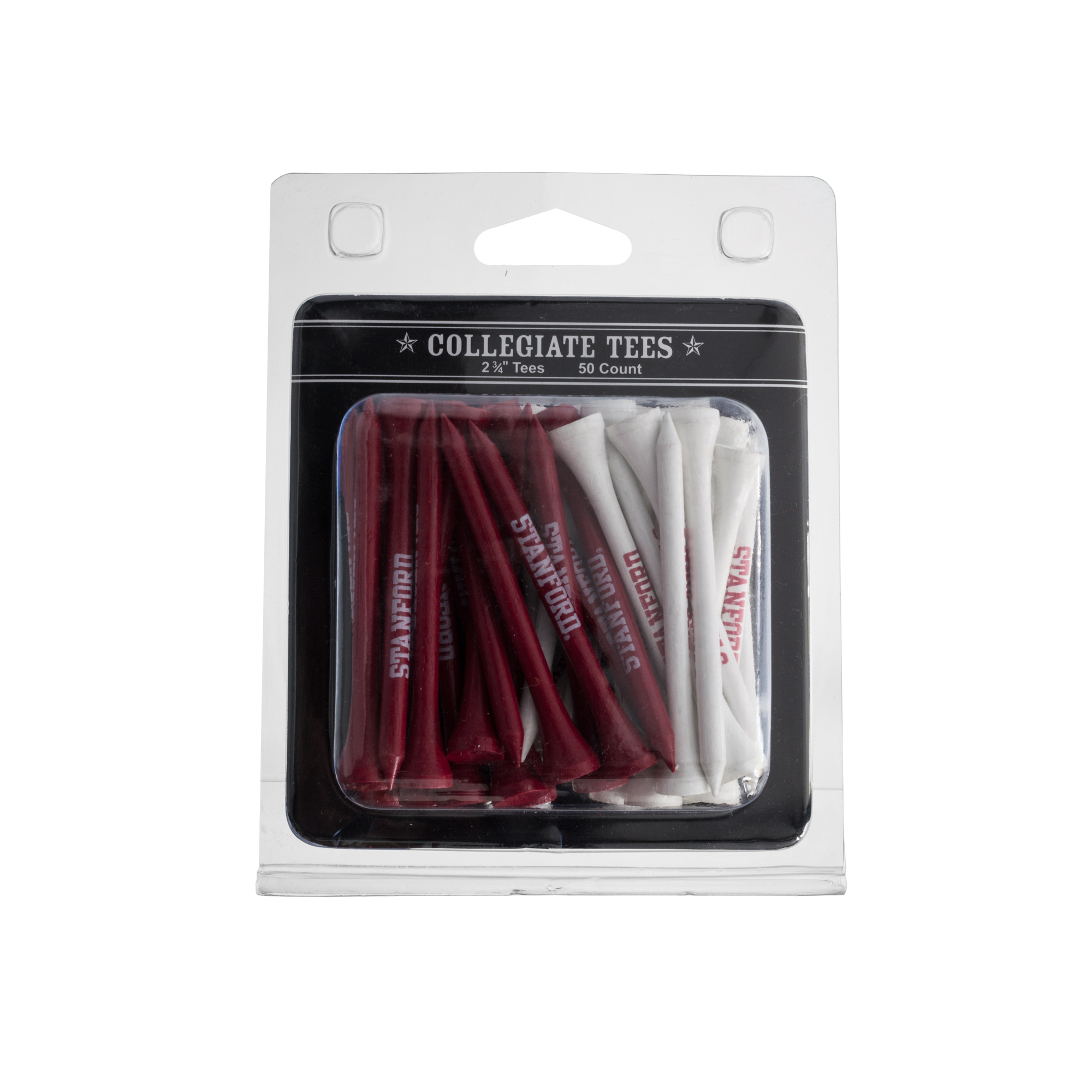 Stanford Cardinal 50-Pack Golf Tee Set