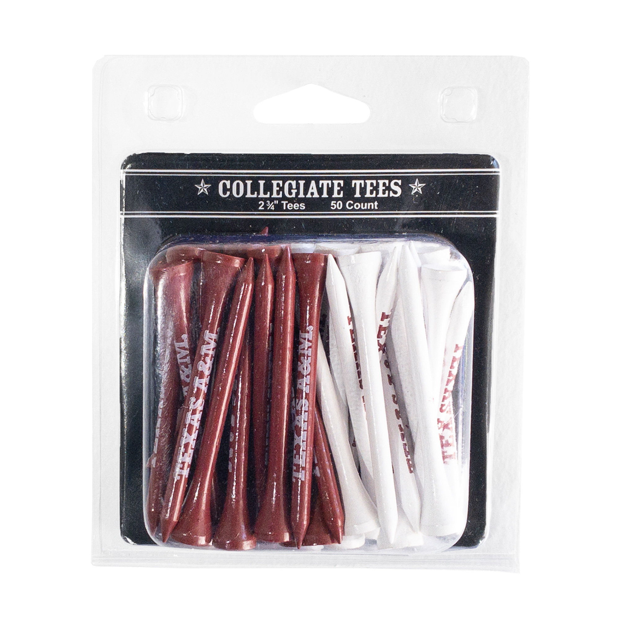 Texas A&M Aggies 50-Pack Golf Tee Set