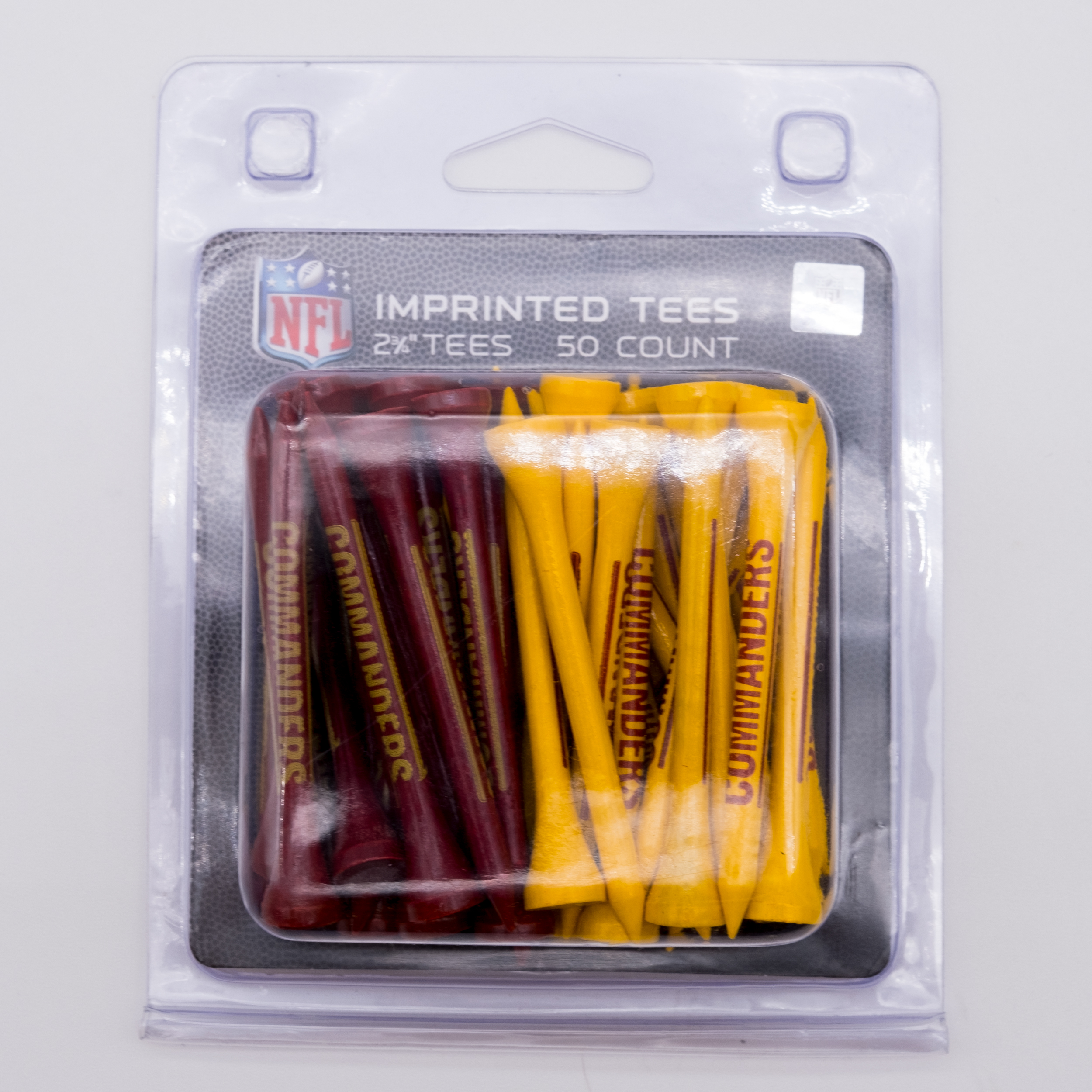 Washington Commanders 50-Pack Tee Set