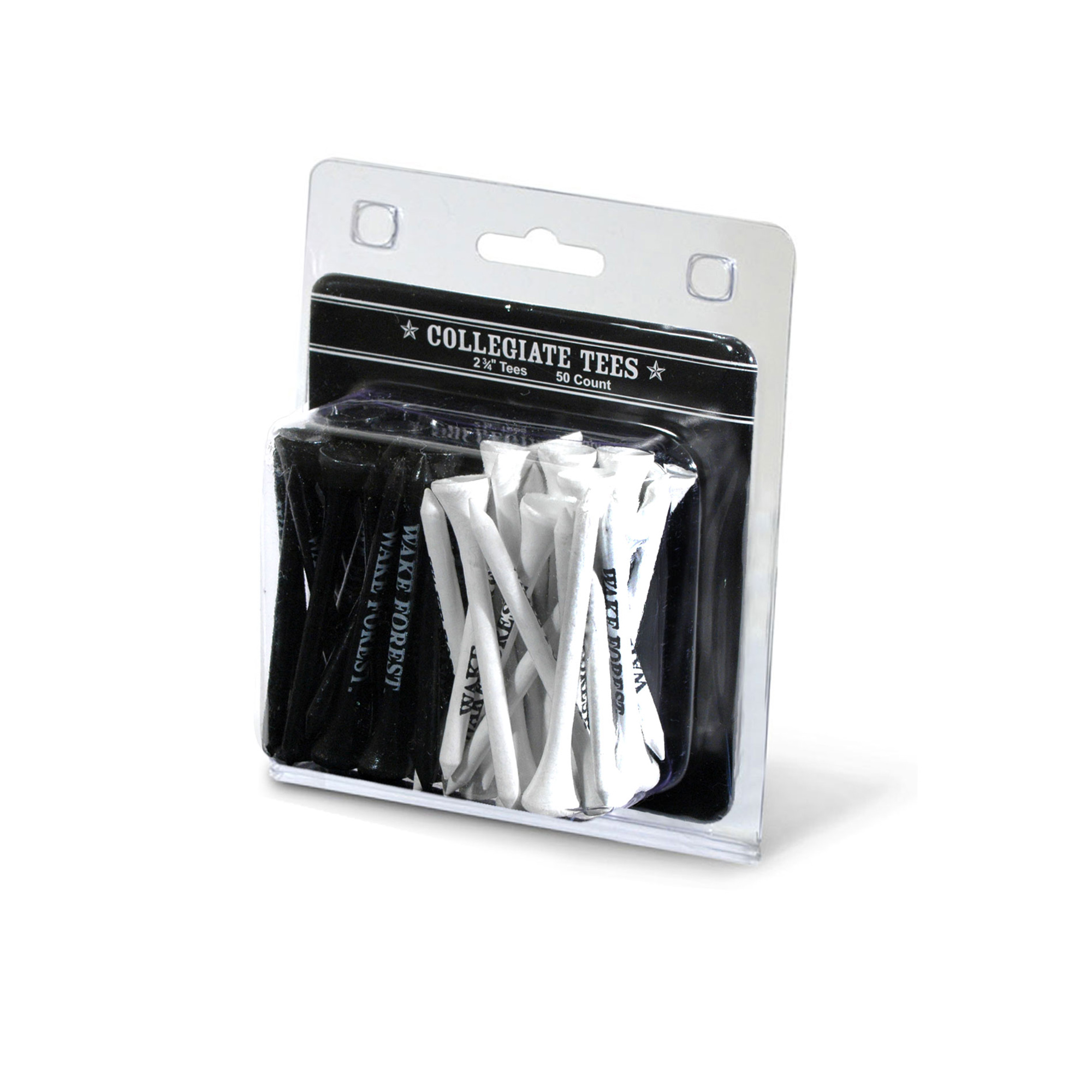 Wake Forest Demon Deacons 50-Pack Golf Tee Set