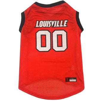Louisville Cardinals Mesh Pet Football Jersey