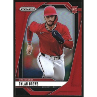 2025 Panini Prizm Prizms Red #73 Dylan Crews