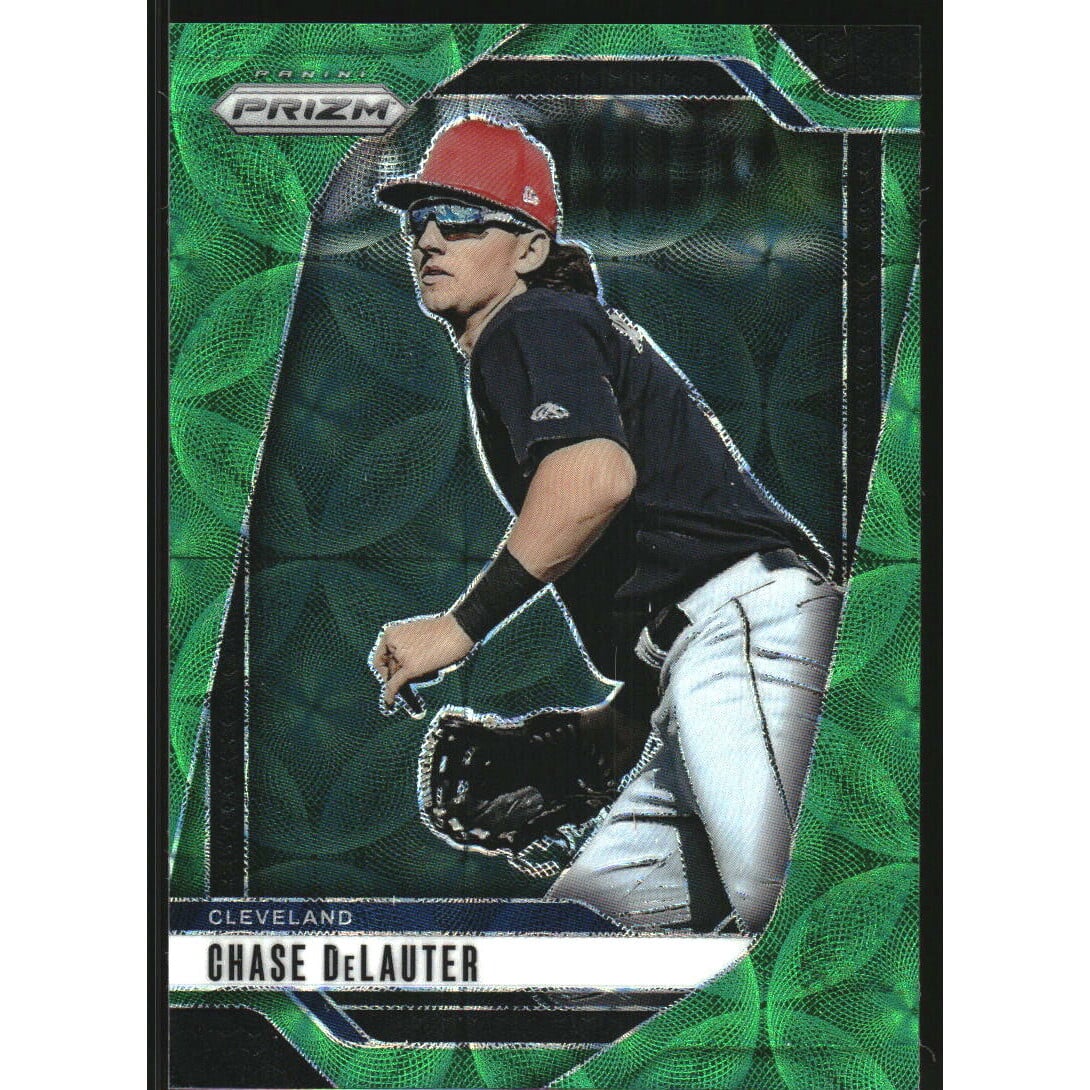2025 Panini Prizm Prizms Green Scope #7 Chase DeLauter