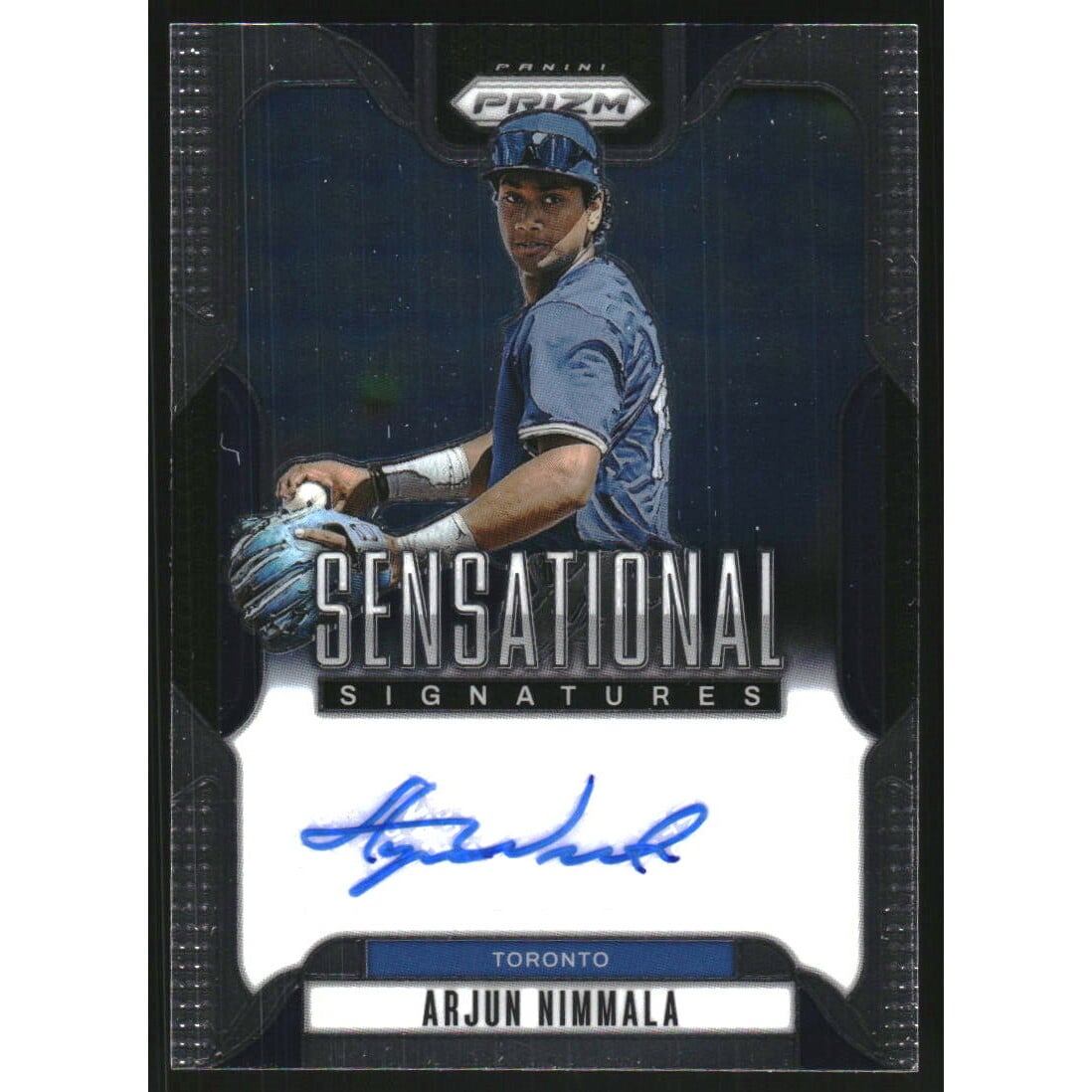 2025 Panini Prizm Sensational Signatures #53 Arjun Nimmala