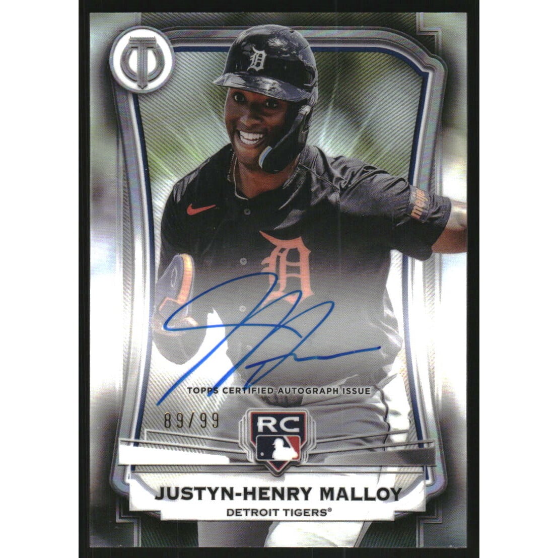 2025 Topps Tribute League Inauguration Autographs #LIAJM Justyn-Henry Malloy
