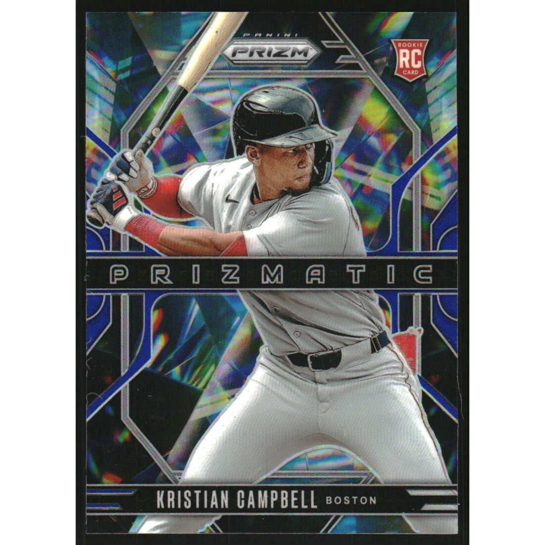 2025 Panini Prizm Prizmatic Prizms Blue #1 Kristian Campbell
