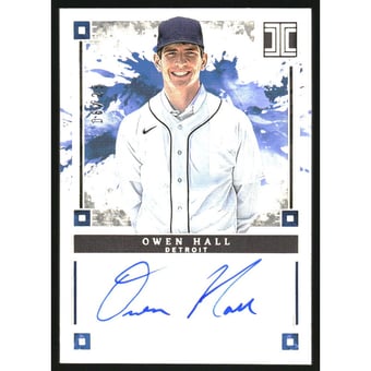 2025 Panini Impeccable Indelible Ink Holo Silver #21 Owen Hall