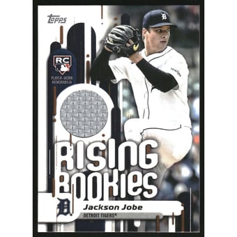 2025 Topps Update Rising Rookie Relics #RRRJJO Jackson Jobe