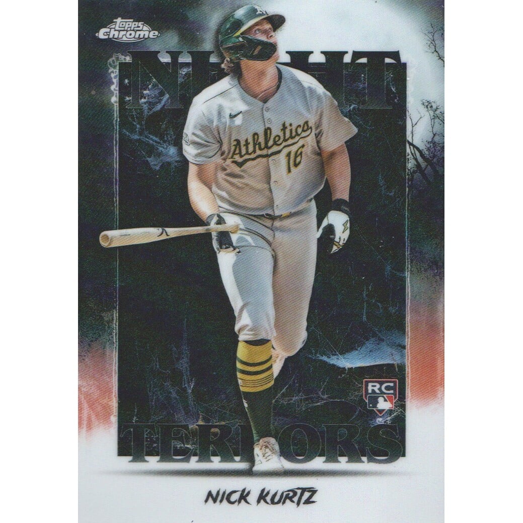 2025 Topps Chrome Update Night Terrors #NT5 Nick Kurtz