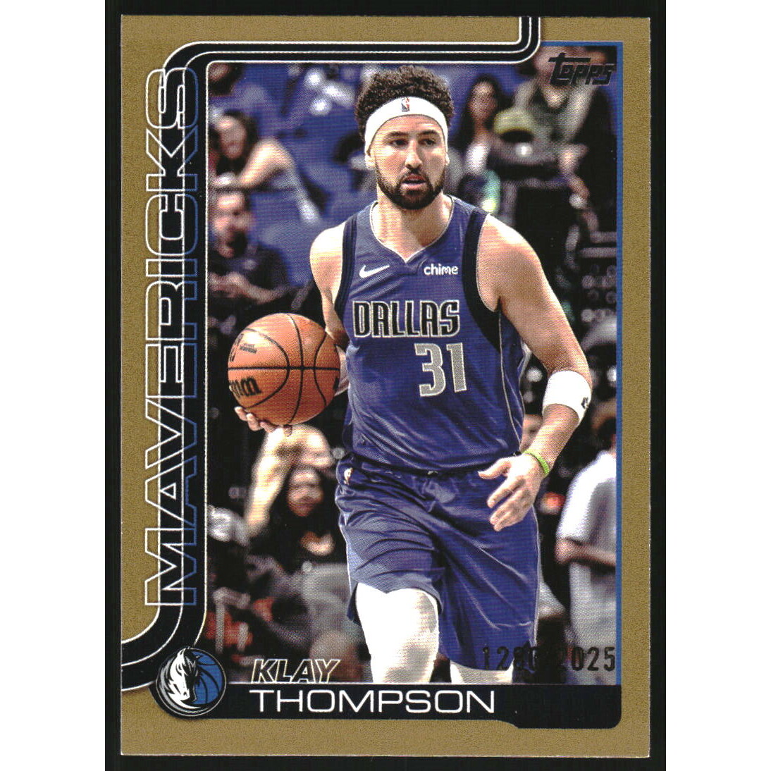 2025-26 Topps Gold #170 Klay Thompson 2025-26 Topps Gold #170 Klay Thompson