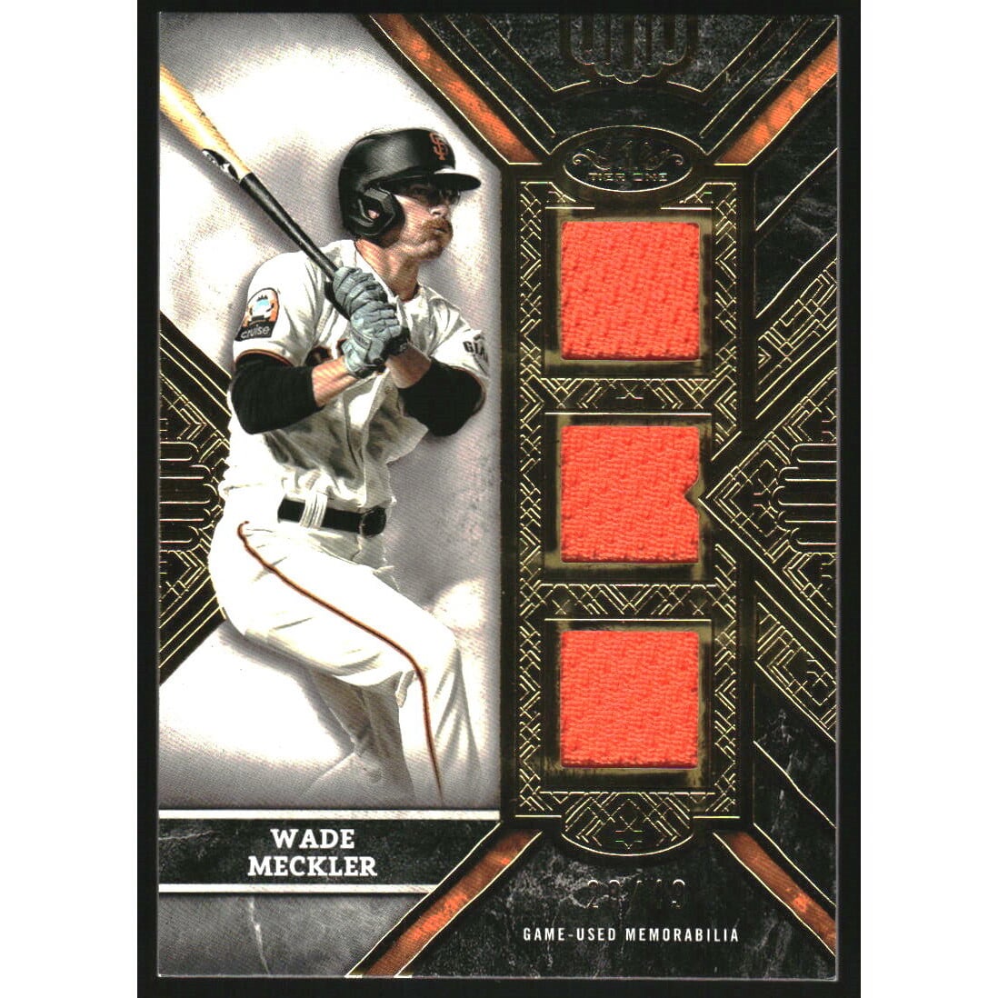 2025 Topps Tier One Triple Relics #T1TRWM Wade Meckler