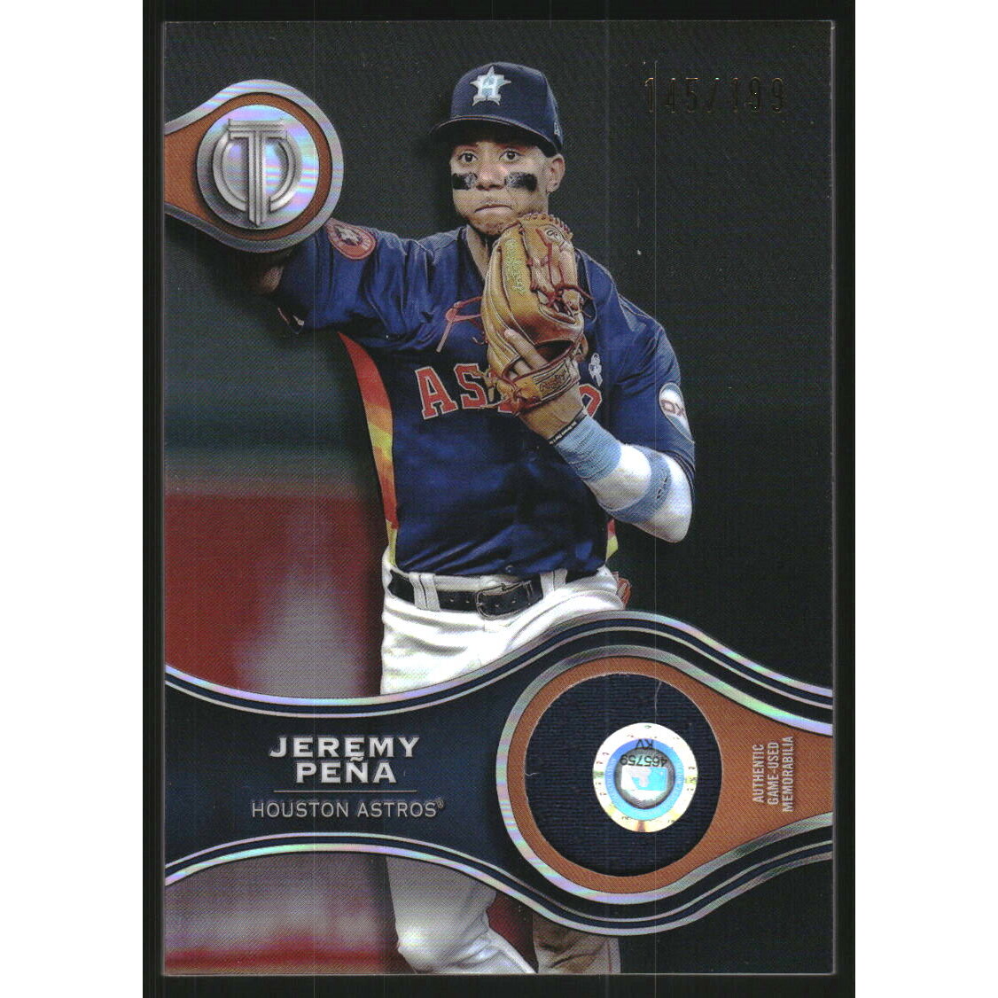 2025 Topps Tribute Stamp of Approval Relics #SOAJP Jeremy Pena 2025 Topps Tribute Stamp of Approval Relics #SOAJP Jeremy Pena