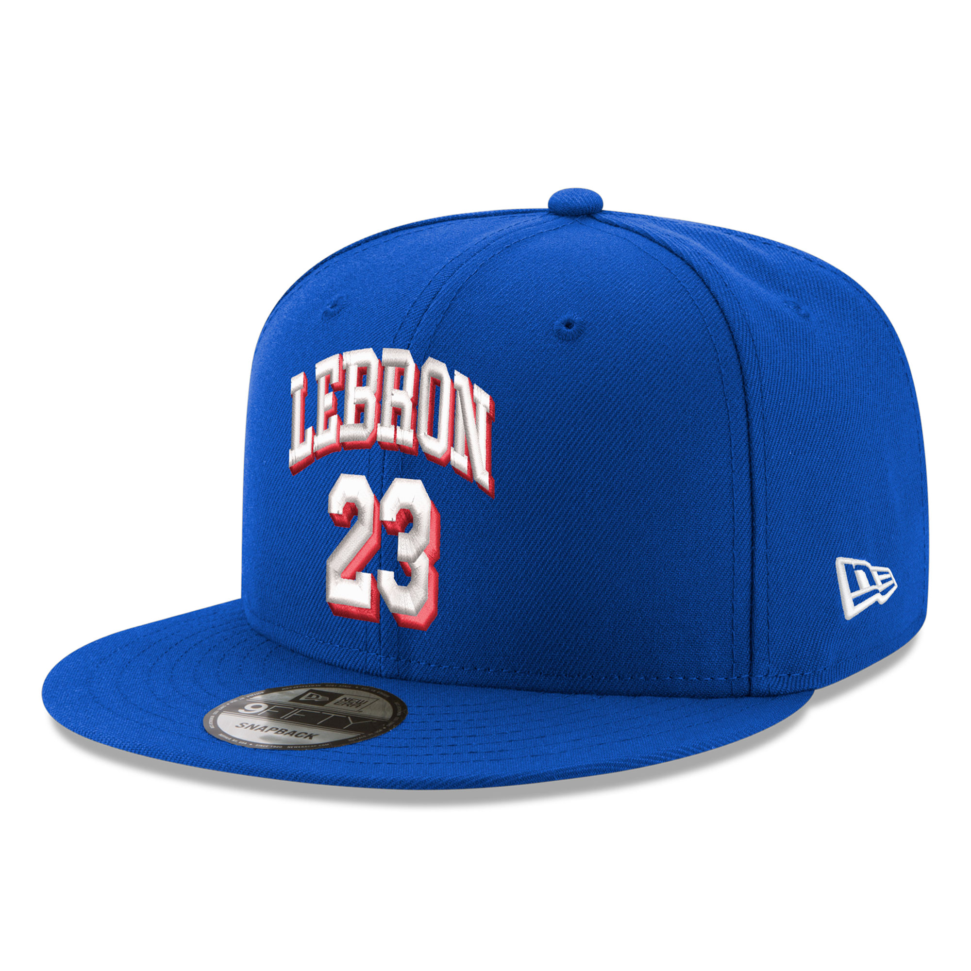 Men's New Era LeBron James Royal Philadelphia 76ers 9FIFTY Snapback Hat