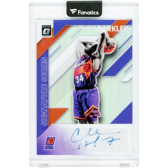 Charles Barkley Phoenix Suns Autographed 2019-20 Panini Donruss Optic Signature Series #SS-CBK Card