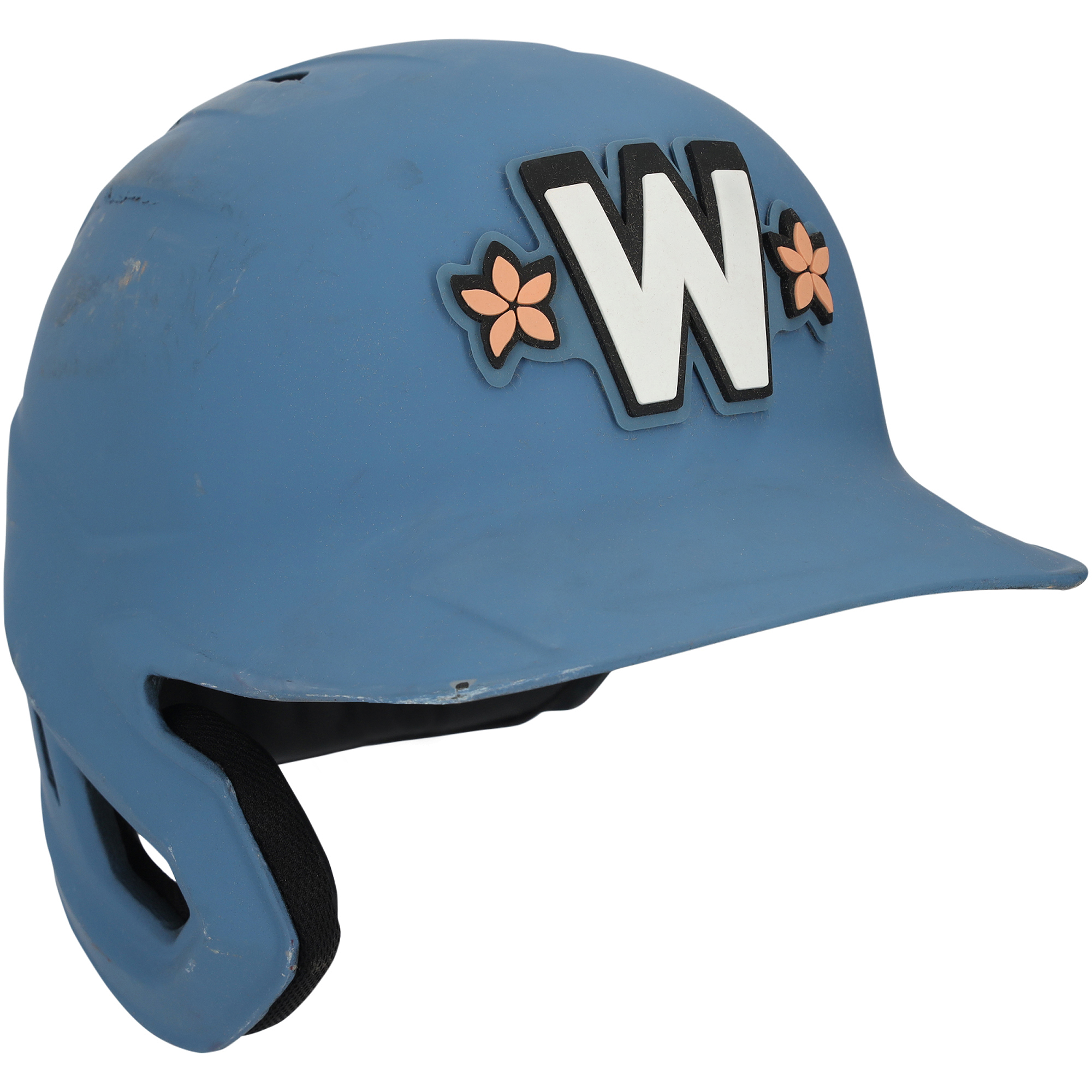 Drew Millas Washington Nationals Game-Used #14 Blue City Connect Batting Helmet vs. Los Angeles Dodgers on April 4 and vs. San Diego Padres on May 30, 2026