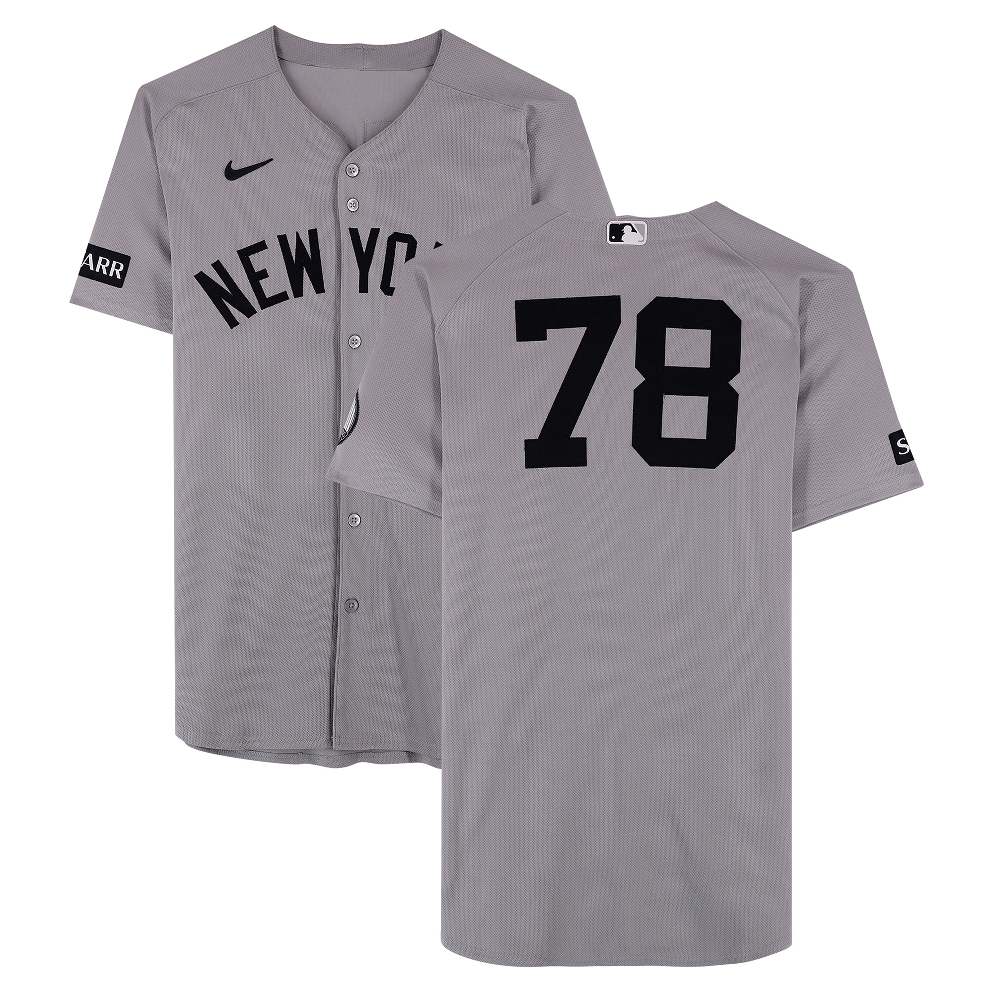 Spencer Jones New York Yankees Game-Used #78 Gray Jersey vs. Chicago White Sox on July 29, 2026 - 2-4, HR, 3 RBI, R