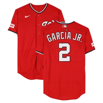 Luis García Jr. Washington Nationals Player-Issued #2 Jersey from the 2026 MLB Season