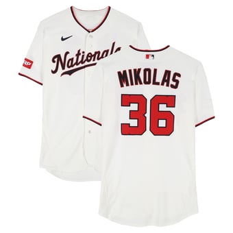 Miles Mikolas Washington Nationals Player-Issued #36 Jersey from the 2026 MLB Season