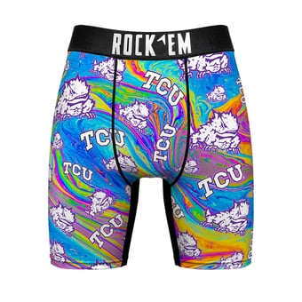 Men's Rock Em TCU Horned Frogs Localized Boxer Briefs