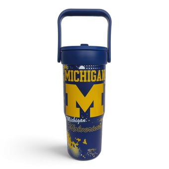 Pegasus Michigan Wolverines 32oz. Conference Commotion Stainless Steel ProCarry Tumbler