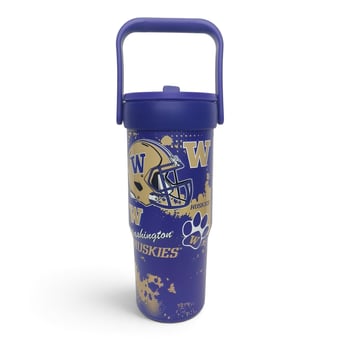 Pegasus Washington Huskies 32oz. Conference Commotion Stainless Steel ProCarry Tumbler