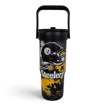 Pegasus Pittsburgh Steelers 32oz. Conference Commotion Stainless Steel ProCarry Tumbler