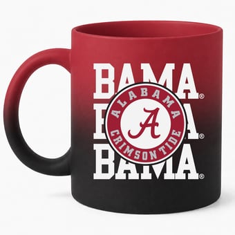 Pegasus Alabama Crimson Tide 16oz. Echo Fade Soft Touch Ceramic Mug