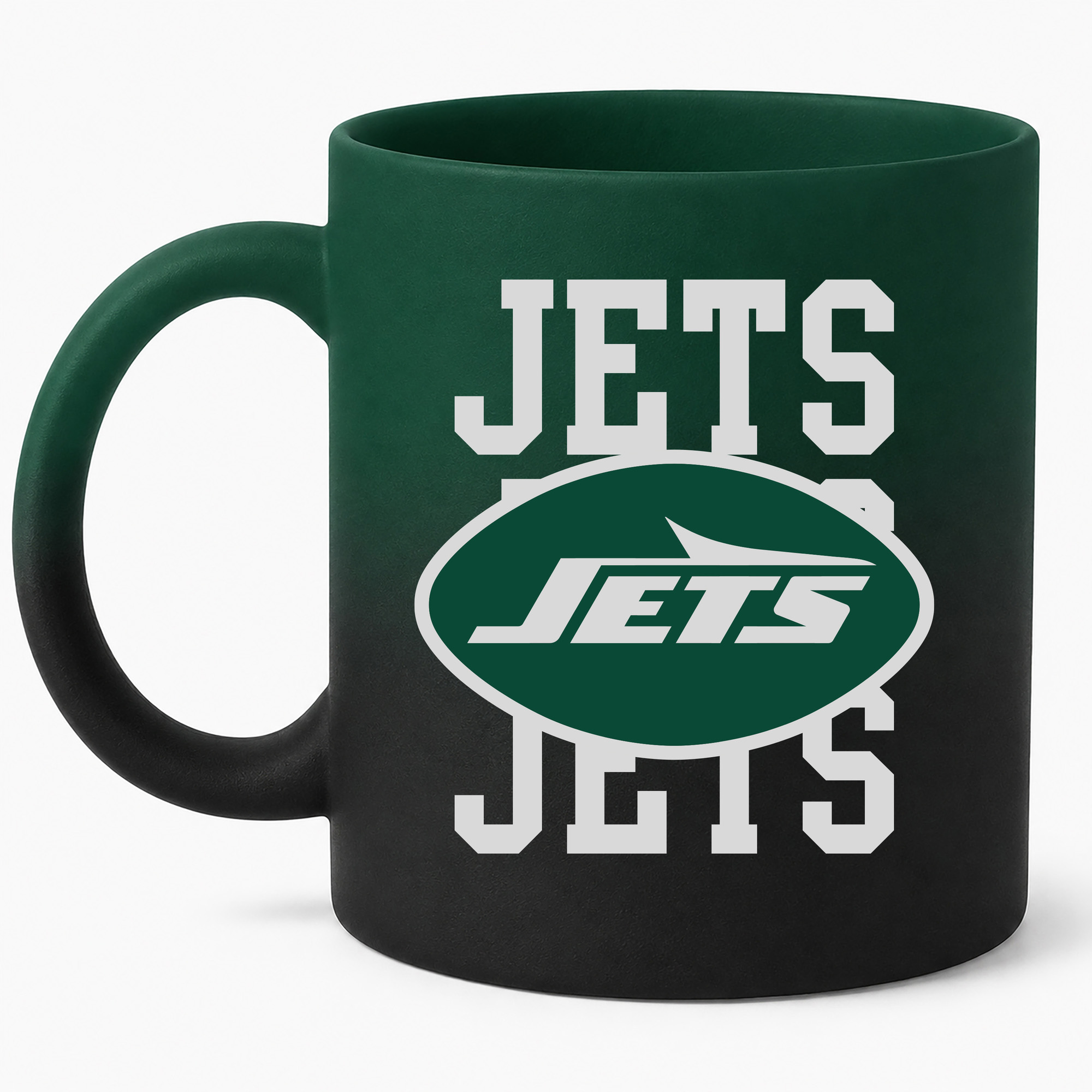 Pegasus New York Jets 16oz. Echo Fade Soft Touch Ceramic Mug
