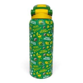 Pegasus Oregon Ducks 32oz. Game Day Pennant Stainless Steel ProPress Water Bottle