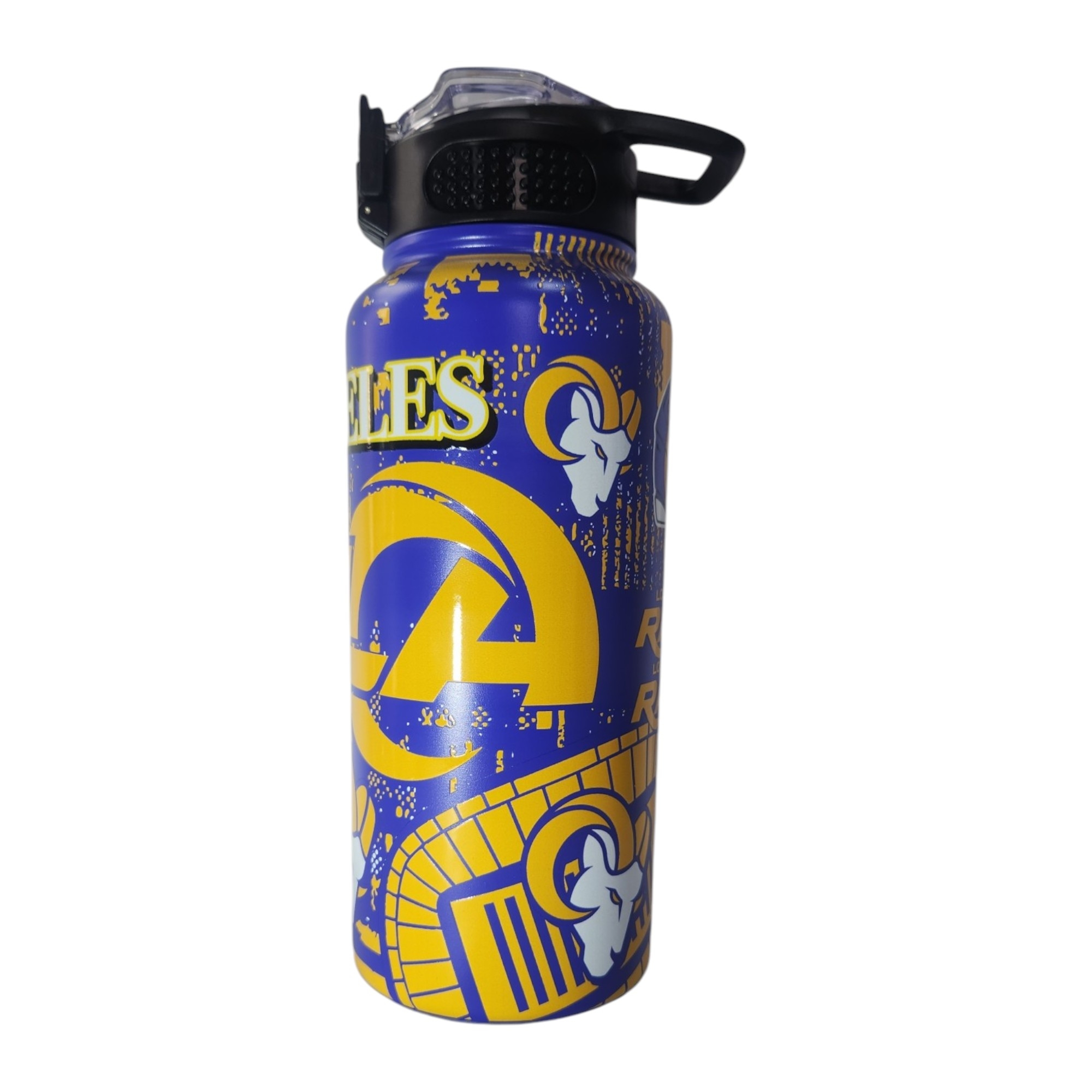 Pegasus Los Angeles Rams 32oz Stainless Steel ProPress Water Bottle