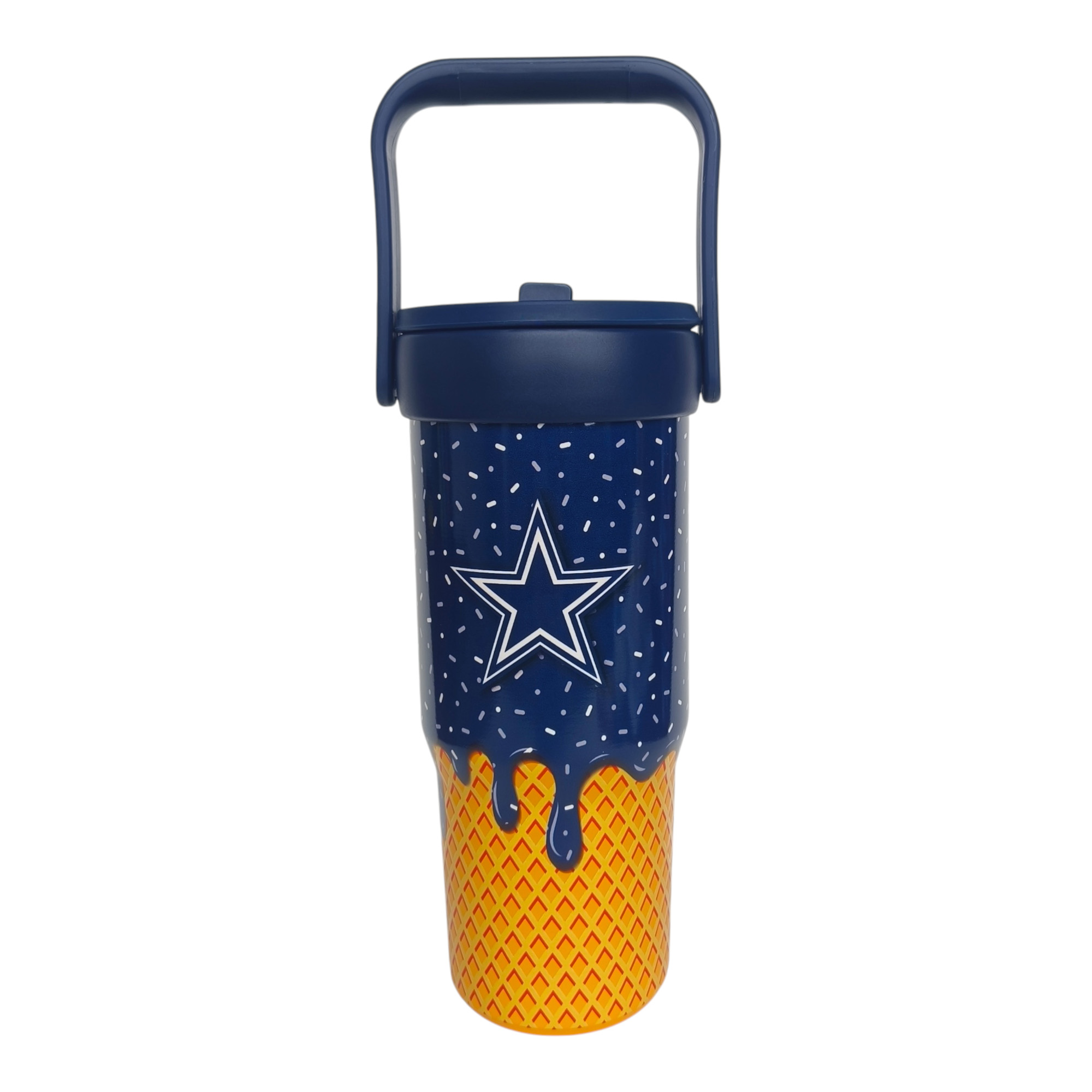 Pegasus Dallas Cowboys 32oz. Ice Cream Logo Cone Stainless Steel ProCarry Tumbler