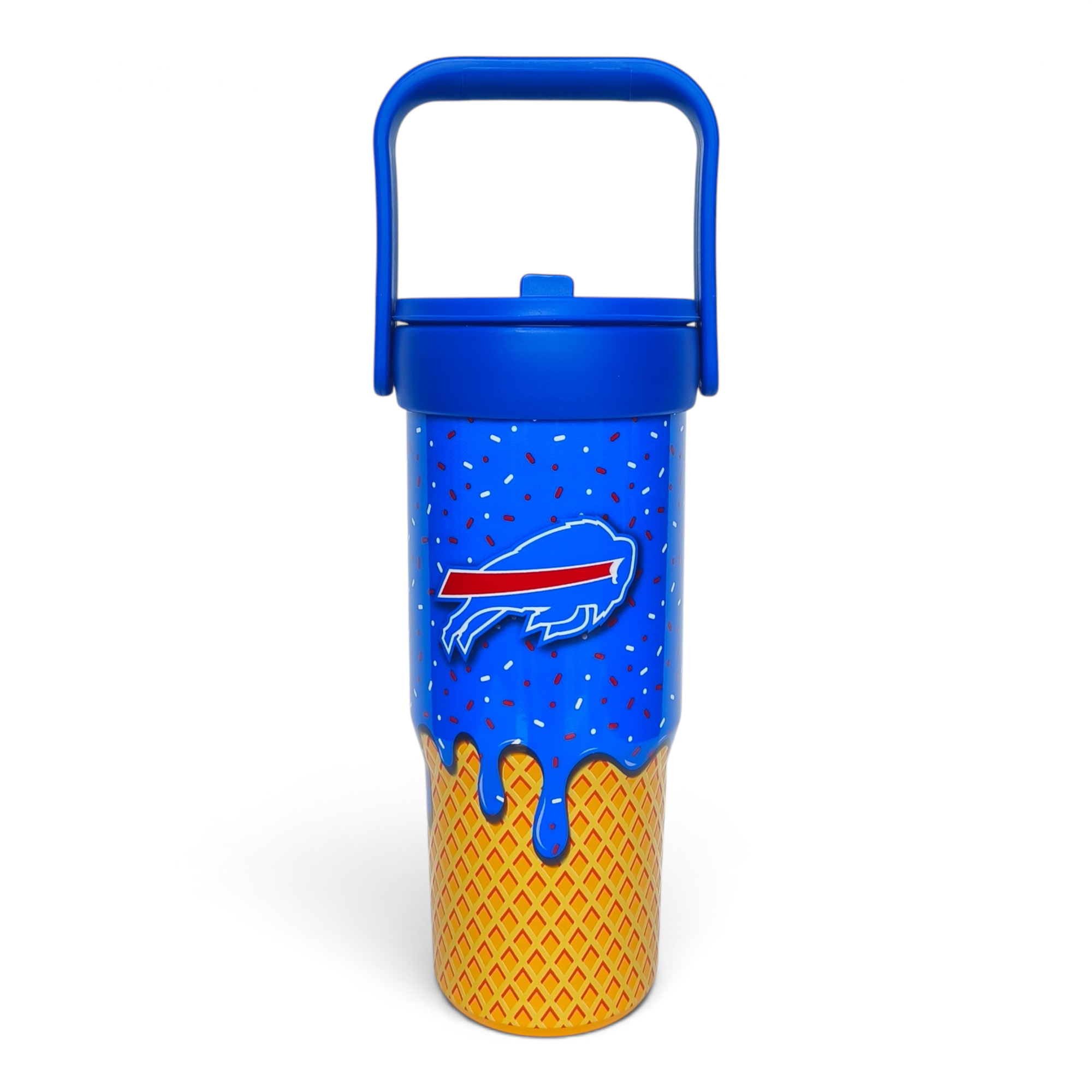 Pegasus Buffalo Bills 32oz. Ice Cream Logo Cone Stainless Steel ProCarry Tumbler