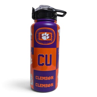 Pegasus Clemson Tigers 32oz Stainless Steel ProPress Water Bottle